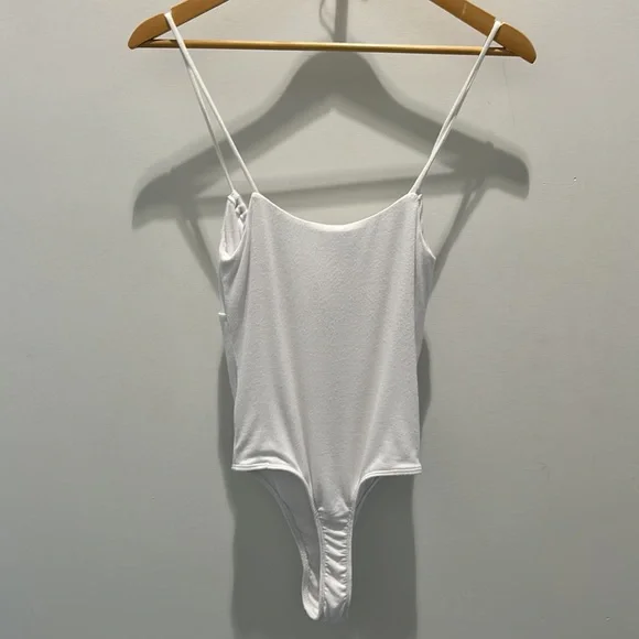 Corset Bodysuit in White - Picture 2 of 2